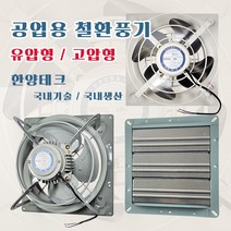 환풍기 초강력팬 저소음 공업용 업소용 축사 공장 국산 (셔터판 별매), 14) 12인치셔터판 / 유압고압공용