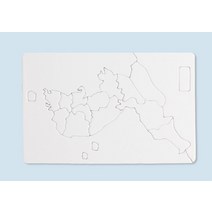 H.D. 우리나라지도 (TD) 퍼즐 (재료)