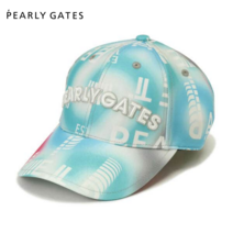 (일본직구)파리게이츠 여성 남성 모자 그라데이션 로고 무늬 골프캡 2022FW