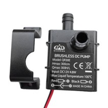 보일러 수리 교체 부품 매우 조용한 dc 5v 12v 4.2w 240lh 유량 방수 브러시리스 펌프 미니 잠수정 워터 필터 물고기 탱크 분수 펌프, 없음
