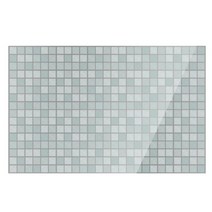 주방 오일 방지 스티커 셀프 접착 모조 모자이크 벽 타일 DIY 욕실 홈 장식, 은