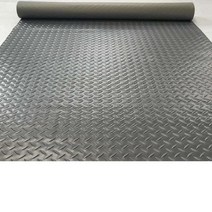 PVC 바닥 미끄럼방지 고무판 공장 방진 패드 절연매트, 그린 -폭 1.2m x 한 롤 15m
