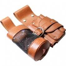 5정용 벨트 가위집 200 x 250 x 70 mm, 브라운, 1개