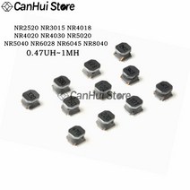 SMD 자기 접착제 차폐 전원 인덕터 0.47UH ~ 100UH NR2520 NR3015 NR4018 NR4020 NR6028 NR604, 01 NR2520_04 2.2UH