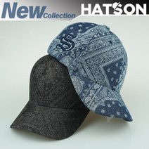 [햇츠온]H2132-020 HatsON 브랜드 남자 여자 사계절 코튼 스트럭쳐 볼캡 챙 야구 캡 모자 AA