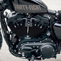 할리 스포츠스터 아이언 883 1200 XL용 오토바이 부품 코일 및 점화 키 재배치 슈퍼 로우 커스텀 2007-2022, 한개옵션0