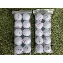 중고 캘러웨이 크롬소프트&ampERC 트리플트랙 로스트볼 20개(색, 단품