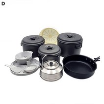 캠핑용 경질 코펠세트 7 8인용, YE▶ 캠핑용 경질 코펠세트 7-8인용, !GOT IY!