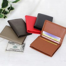 블루마운트 소가죽 카드지갑 반지갑 BM_F0665