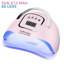 2GIDA 네일아트드라이어 LED 네일 램프, 6.SUN X12 MAX Pink - US plug