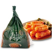 (조선호텔 총각김치 1.5KG+1.5kg) 피코크 특제소스 특급호텔쉐프 비법레시피 유산균첨가 김치 최신제조 매진행렬 ~!!, 2박스(특가)