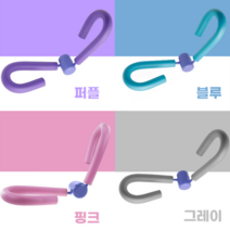 너나마켓 홈트 필라테스 코어 만능 전신운동기구 1개, 퍼플