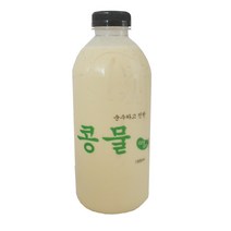 맷돌로 갈아만든 우뭇콩물 1000ml /국산콩사용