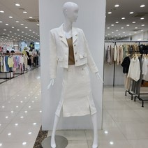 지컷 지컷 크롭트 싱글 트위드 자켓 7222310002