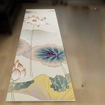 불교방석 기도방석 고급 매트 쿠션 사찰 예불 수님 명상, 80x250cm 학과 연꽃 - 무관심