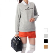 J LINDEBERG 여성 골프 로고 맨투맨 풀오버 4컬러