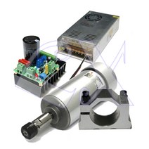 ER11 300W 스핀들 모터 드라이버 키트 300012000rpm CNC 공작 기계 조각 지원 MACH3