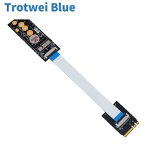 BQZYX+ BCM94360CD/BCM94360CS2/BCM943224PCIEBT2 Card to M.2 Key A/E Cable for Mac OS and and Hackinto, 단일옵션