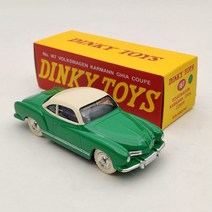1/43 DeAgostini Dinky Toys 187 V ~ W Karmann Ghia 쿠페 다이캐스트 모델 자동차 선물 컬렉션, 한개옵션0