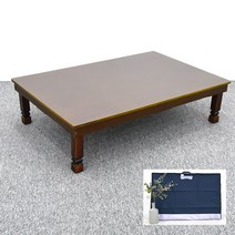 남원춘향공방 남원 교자상 제사상 밥상 집들이상 접이식 1200x800, 1개, 춘향 엔틱자동 4자+서비스커버
