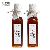 쌍계명차 지리산 밤꿀 400g +헛개나무꿀 400g (국내산 자연꿀)