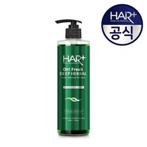 헤어플러스 오프레시 딥 허벌 탈모샴푸, 500ml, 2개