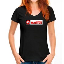 Manitou 지게차 티셔츠 Sz S - 빅사이즈, XL, Women black