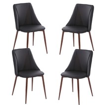 LOUI Chair 4P 카페 가죽 식탁의자 3colors, 그 외 색상(배송요청란메모)