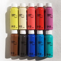 팬톤 친환경 멀티 소량 수성 페인트 0.1L, 100ml, 라임에이드