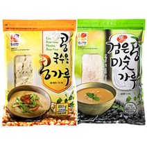 뚜레반 검은콩 미숫가루 1개 + 콩국수용 콩가루 1개