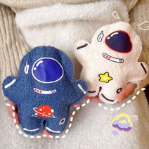 양털손난로보온물주머니 탕파 핫팩, 우주복네이비