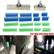 자동차 정비 18X Paintless Dent Removal 풀러 탭 치아 도구 키트 큰 덴트 용 접착제 스틱 포함 자동차 바