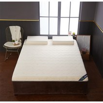 고급 두꺼운 라텍스 침대 토퍼 퀸사이즈 천연 더블 슈퍼싱글 메모리폼 매트리스 싱글 킹사이즈