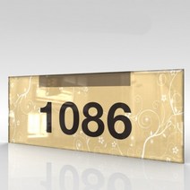 세경케이알 WNRA067 아파트호수판 빌라 오피스텔 번호판 숫자판 모텔 호텔 여관 사무실 도어사인 호실판 아파트호수, 포멕스