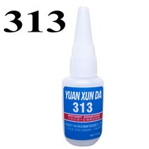 견고한 플라스틱 슈퍼 접착제 401 406 498 518 560 598 601 606 680 PVC ABS PU EVA 낮은 냄새 투명 인스턴, 01 20g 313