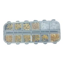 귀걸이 게시물 나비 귀걸이 백업 오픈 점프 링 쥬얼리 만들기 세트