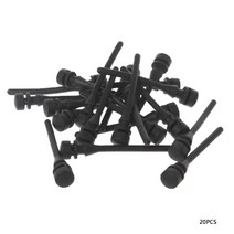 컴퓨터 PC 케이스 팬 Mouting 핀 방지 소음 진동 실리콘 나사 20pcs/set
