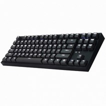 COX CK87 BT 게이트론 블루투스 5.0 텐키리스 기계식 게이밍 키보드 갈축, 블랙(갈축)