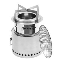 볼케이노화로대 바베큐 그릴 캠핑 화로대 캠핑 불타는 스토브 배낭 나무 스토브 휴대용 작은 불타는 스토브 피크닉을위한 화재 바베큐 캠프 하이킹 스토리지 가방, 분명한