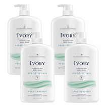 Ivory 아이보리 바디워시 무향 35oz(1.03L) 4팩