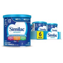 씨밀락 어드밴스드 인펀트 포뮬라 철분포함 분유 352g 6팩 Similac Advance, g