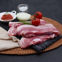 (삼다푸드)제주 흑돼지 목살 삼겹살 앞다리살 냉장제품 캠핑 바비큐, 제주 흑돼지 삼겹살 500g