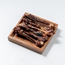 [강아지 수제간식] 브라보마이펫 수제건조간식 6종 반려견수제간식 (송아지목뼈/오리도가니/닭도가니/소떡심/닭발/오리안심), 오리도가니 6p