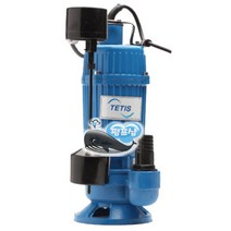 펌프샵 트리톤펌프 TSP-252A 1/3마력 수직자동 오수용 수중모터 지하침수 분수용 양어장 횟집 TSP252A