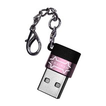 메니폭스 메탈 고속 변환 젠더 USB to C타입, 로즈