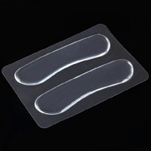 뒤꿈치 보호 투명 실리콘 패드 2개 1세트 쿠션 운동화 굳은살 기능성 페드 실리콘 밴드 뒤꿈치 구두