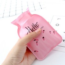 충전용 핫팩 온수 손난로 무작위 1 Pcs 귀여운 만화 PVC 물 병 따뜻하게 품질 휴대용 채우기 가방 온난화 제품, [01] Random