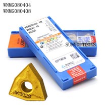 CNC 선반 공구 절단 10PCS WNMG080408 PC9030 KORLOY S32T-DWLNR08/DWLNR08, 11 WNMG080408 HA NC3020