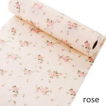 1 롤 컷 캐비닛 패드 용지 안티 오일 서랍 종이 홈 옷장 매트 주방 가제트, rose