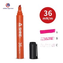 테스트 펜 다인펜 아코테스트 표면 장력 측정 검사팬, D. A.Shine36